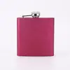 Botella de Vino de Acero Inoxidable de 6 Onzas Lista para Usar del Fabricante Portátil Estilo Viaje al Aire Libre Camping Botella de Vino Pequeña Portátil Venta al por Mayor de Botellas de Vino
