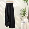 Abrigo largo de una pieza de otoño vintage estilo Hong Kong, de cintura alta, con bolsillos de parche negros, ligeramente elástico, cálido, de grosor medio, algodón puro lavado, talla grande