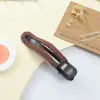 Tela Básica Japonesa y Coreana Envoltura Serie Negra Pinza BB Pinza Trasera Pinza Rota para el Cabello Pinza para el Flequillo Pinza Lateral Pinza para Mujer