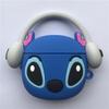 Funda Protectora de Silicona Creativa para AirPods de Segunda Generación para Audífonos Inalámbricos Bluetooth de Segunda Generación de Apple, Funda Suave Linda de Dibujos Animados