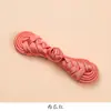 Botões de fecho pipa sólidos estilo chinês, colete cheongsam vintage tecido à mão, botões de acessório étnico feitos à mão