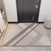 Tapete de Entrada Simple Tapete de Cuero PVC Antideslizante Resistente a la Suciedad Lavable Tapete de Entrada Tapete de Puerta de Entrada Cortable Tapete de Puerta
