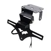 Adecuado para Qianjiang Sai 800/Sai 600Rs Portamatrículas de Cola Corta Modificado Nuevo Portamatrículas con Luz Portamatrículas