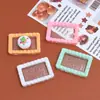 Plato de Galletas Transparente Juguete de Comida Dibujos Animados Hecho a Mano Accesorios para Joyería DIY Accesorios de Pegamento de Crema Resina Pequeños Accesorios Materiales
