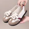 Zapatos de Entrenamiento Alemanes de Malla Transpirable Hueca de Nuevo Estilo de Verano para Mujer, Zapatos Planos Antideslizantes de Suela Blanda sin Cordones