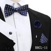 Gravata Borboleta Quadrada de Seda para Negócios Conjunto de 4 Peças Estilo Coreano Masculino Acessórios de Vestimenta para Banquete de Casamento Fábrica de Gravatas de Borboleta Estoque Pronto