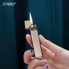 Zorro encendedor de queroseno largo cuerpo delgado compacto DIY encendedor de regalo para hombre de alta gama venta al por mayor marea