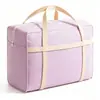 Bolsa de Embalaje Portátil Morada de Taro para Mudanzas Bolsa de Almacenamiento para Edredones del Hogar Organización de Ropa y Prendas de Vestir Bolsa de Equipaje Impermeable a Prueba de Humedad