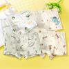 Venta al por mayor comercio exterior explosiones ropa interior infantil clase a algodón bóxer shorts para niños niños medianos y grandes pantalones bóxer para niños verano fino