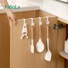 Estante de Ganchos para Cocina, Gancho para Puerta sin Perforar Artefacto, Gancho para Puerta sin Rastro, Gancho Colgador Trasero de Puerta, Gancho sin Clavos