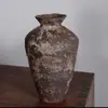 Vaso de Cerâmica Estilo Silencioso Vaso Estilo Zen Retrô Sala de Chá Mesa de Jantar Ornamentos Arte Cerâmica Antiga Floricultura Arranjo de Flores Porcelana Hidropônica
