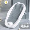 Artefato para Banho de Bebê Sentado e Deitado Suporte para Bebê Deitado Tapete Antiderrapante Rede para Banheira Cama de Banho Suporte para Banho Recém-Nascido