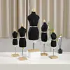 Nuevo Modelo de Maniquí Pequeño Mini con Capacidad de Inserción de Pines para Corte 3D, Diseñado Específicamente para Diseño de Ropa y Patronaje