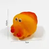 Brinquedos de Vinil para Crianças, Brinquedos Squishy, Bonecos de Vinil de Animais de Chá de Leite, Patinho Amarelo Parque de Diversões Brinquedos de Banho