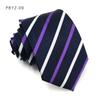 Gravata Masculina Negócios Moda Britânica Listra Diagonal Laranja 8cm de Largura Camisa Social Casual Noivo Casamento Tendência