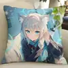 Almohada Envolvente de Archivo Azul Pájaro Azul de Archivo Tour Xingye Jardín Sagrado Arena No Gastada Lobo Blanco Almohada Secundaria Baizi