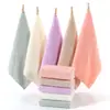 Paquete de 5 Toallas de Coral Suave Absorbentes Cuadradas de Coral Fleece para el Hogar, Lavado de Cara de Niños, Toalla de Mano al por Mayor