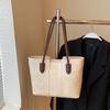 Bolso Retro Simple para Mujer de Gran Capacidad 2024 Bolso de Hombro Combinable para Otoño e Invierno Mochila Escolar para Estudiantes Universitarios Bolso Tote para Viajeros