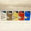 Atacado Transfronteiriço Impressão de Cor UV Publicidade Personalizada Galvanizado Silicone Ferro Carcaça Inflável Lanterna Flash Isqueiro à Prova de Vento