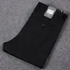 Pantalones casuales de alta gama de algodón Tencel microelásticos para hombre, verano, finos, de negocios, sin planchar, antiarrugas, rectos, corte slim, pantalones para hombre, talla grande, moda