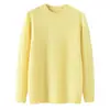 Suéter 100% Cachemir Puro Infantil para Niños y Niñas Nuevo Cuello Redondo Color Sólido Jacquard Jersey Casual Suéter Base Cálido
