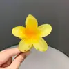Venda Quente Transfronteiriça Prendedor de Cabelo Flor de Ovo Flor de Bauhinia Presilha Lateral Disco de Cabeça Traseira Presilha Tubarão Prendedor de Cabelo Flor Colorida