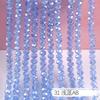 Cuentas planas de color AB de 2/3/4/6/8 mm, cuentas de rueda, accesorios de joyería para bricolaje, pulseras, cuentas de cristal tallado.
