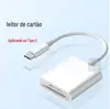 Aplicável a adaptador OTG da Apple com suporte a disco U/cartão SD/cartão TF, conversão Lightning, interface USB 3.0