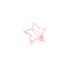 Pinza para el Cabello Estrella de Dopamina Chica Y2K Corazón Pinza Lateral Flequillo Pequeña Pinza para la Frente Tocado Popular Lindo