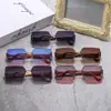 Óculos de Sol Femininos Sem Aro com Proteção UV 2025, Mesmo Estilo dos Óculos Usados em Transmissões Ao Vivo do Douyin
