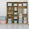 Caja de Almacenamiento para Artículos Varios de Escritorio con Tapa, Caja de Almacenamiento para Juguetes y Libros, Caja de Almacenamiento para Calcetines y Ropa Interior, Caja de Almacenamiento con Ruedas