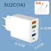 Cargador Múltiple Tipo-C+USB de 5V2A Estándar Europeo Adecuado para Cargadores de Teléfonos Móviles Huawei Android y Apple