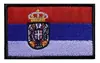 Parche de Bandera de Goma Bordado con Logo para Exteriores, Insignia de Bordado Bellamente Elaborada, Parche Bordado, Parche de Tela, Artículos Transfronterizos, Velcro