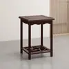 Silla Redonda de Madera Maciza Silla de Palacio Juego de Tres Piezas Silla de Gran Tutor Silla Lingzhi Mesa de Centro de Madera de Olmo Chino Silla de Comedor Silla Circular Estilo Ming Antiguo