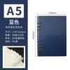 Cuaderno de Hojas Sueltas A5 para Negocios, Bloc de Notas de Oficina con Grapa, Libro de Actas de Reunión, Set en Caja de Regalo, Personalizable con Logo