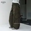 Macacão Infantil YOJIA Primavera Outono 2026 Novo Estiloso Algodão Puro Roupa Infantil Casual Solto Calça Infantil Roupas de Outono