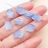 Polvo de Gelatina Vidrio Degradado Pétalos de Tulipán Cuentas Espaciadoras con Cuentas Materiales Pulsera Pendientes DIY Hechos a Mano Accesorios de Joyería