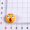 Série de emojis criativos M&M's: Acessórios de resina DIY para capas de celular, espelhos, presilhas de cabelo, garrafas de água e artigos de papelaria - adesivos decorativos