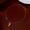 Collar Colgante de Calabaza Bañado en Oro Real de 18 Quilates Nuevo Estilo Chino Lujo Ligero Versátil Cadena para Suéter Personalizado Moda Temperamento Collar