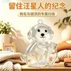 Imanes de Refrigerador Magnéticos para Pelo de Gato y Perro y Barba, Lindos Adornos Transparentes de Dibujos Animados Creativos