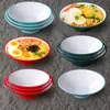 Cubo de Melamina Tazón para Brochetas Plástico Engrosado Tazón Grande Fideos Caracol Tazón Picante Caliente Tazón de Ramen Especial para Tienda de Fideos Vajilla
