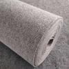 Tapete Doméstico Cinza para Cobrir o Corredor Inteiro, Quarto, Sala de Estar, Sala de Transmissão ao Vivo, Quarto, Área Grande, Cor Sólida, Estilo Ins, Cobertura Total