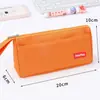 Caja de Papelería, Estuche, Logo Impreso Personalizado, Estuche para Estudiantes, Estuche de Gran Capacidad, Aspecto Sencillo y de Alta Gama para Niños de Primaria