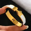 Venda Quente Transfronteiriça Impermeável Resistente ao Desbotamento Aço Titânio Conjunto de Pulseiras de Flor Levemente Luxuoso High-End Moda Versátil Banhado a Ouro 18K
