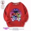 Roupas infantis Bobbi's game time Capítulo 3 gatos sonolentos meninos e meninas suéter cachorro do sol sorriso animal tendência