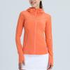 Chaqueta Deportiva de Exterior para Senderismo Fina Ajustada de Secado Rápido para Primavera y Otoño con Capucha Plegable, Protección Solar y Sombrilla