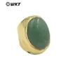 WT-R467 anel de pedra semipreciosa natural da moda tendência multi-color opcional acessórios de joias essenciais para o dia a dia
