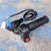 Manija reguladora de velocidad para coche eléctrico, coche de litio con manija giratoria de engranaje, manija de repostaje, manija reguladora de velocidad para triciclo, accesorios para coche eléctrico 0.3