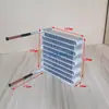 Condensador de Microcanales WT en Forma de Onda Mini Radiador Pequeño Evaporador de Disipación de Calor Ensamblaje de Intercambiador de Calor