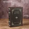 Caixa de Armazenamento Retro em Forma de Livro Artificial Decoração de Mesa Multifuncional Adereços de Fotografia Artesanato